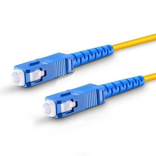 SC - SC  UPC/UPC FIBER PATCH KABLO SM - 1 MT