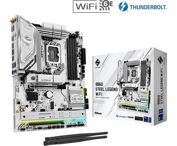 ASROCK ANAKART-90-MXBR30-A0UAYZ-B860 Steel Legend