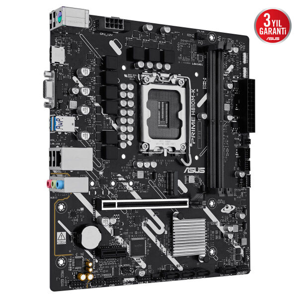 ASUS PRIME H810M-K 2x DDR5 HDMI/VGA 1x M.2 1x 2.5GLAN USB3.2 1851P ANAKART