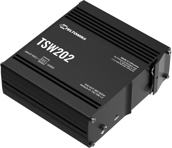 Teltonika TSW202 8x1Gb Endüstriyel Ethernet Switch
