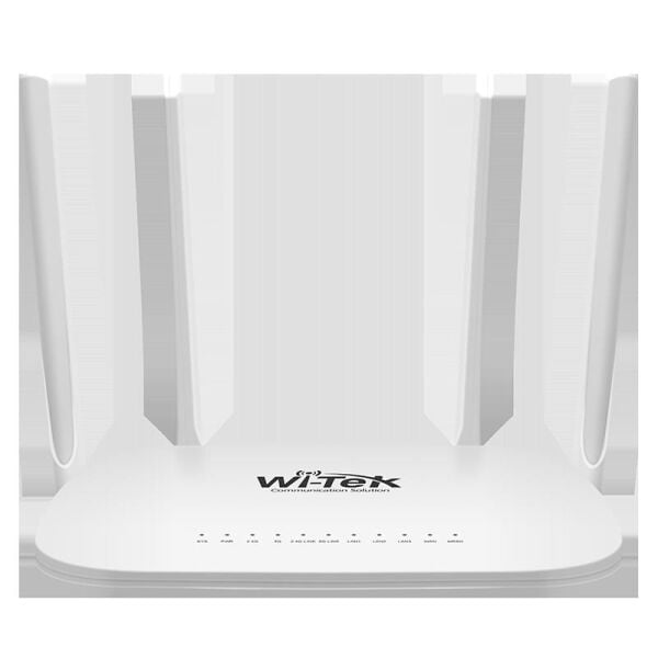 WI-TEK WI-R3 AC1200 4 PORT 3xLAN/1xWAN 4 ANTEN 2.4GHz - 5GHz POE/ ROUTER