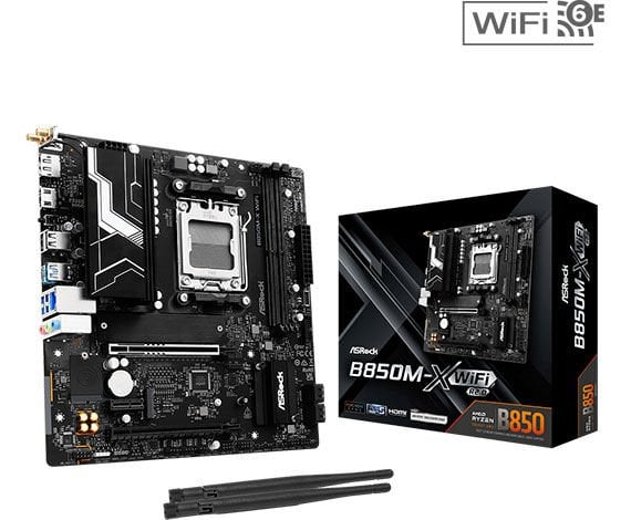 ASROCK ANAKART-90-MXBSH0-A0UAYZ-B850M-X WiFi R2.0