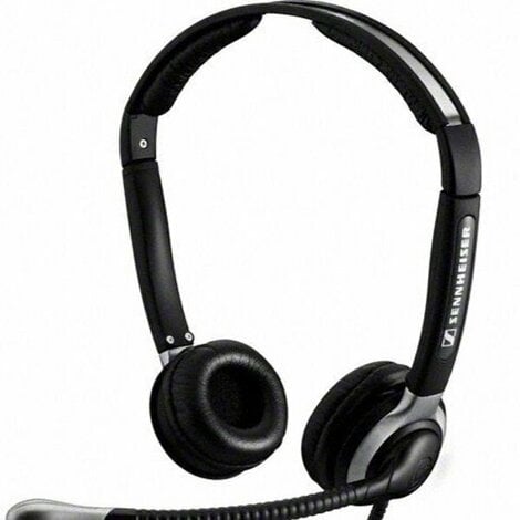 Sennheiser CC 520 IP Çift Taraflı Taçlı HD VoIP Telekom Kulaklığı