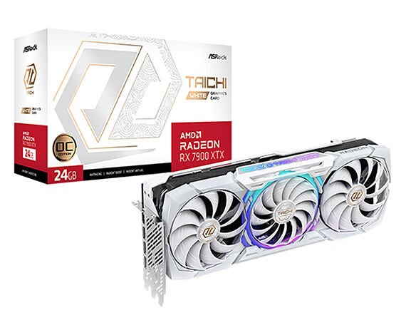 ASROCK GPU - 90-GA4AZZ-00UANF-RX7900XTX TAICHI WHT