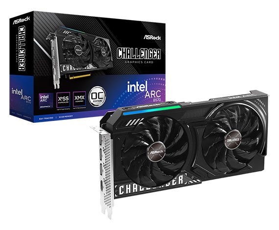 ASROCK GPU - 90-GA5KZZ-00UANF - ARC B570 CL 10GB