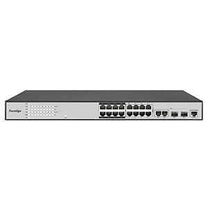FOREDGE PS3016XGPSH 16 PORT 10/100/1000/2.5G 16 PORT POE+ 2X10G BAKIR + 2X10G SFP 360W YONETILEBILIR RACK MOUNT SWITCH