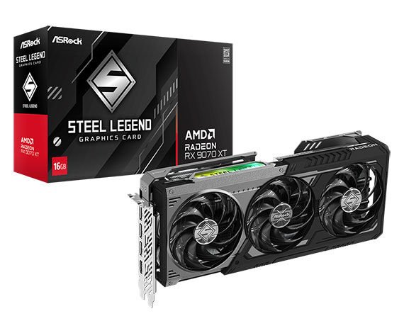 ASROCK GPU - 90-GA5VZZ-00UANF-RX9070XT SLDARK 16GO