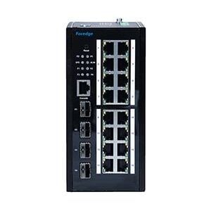 FOREDGE IS1016GPS-4F 16 PORT 10/100/1000 16 PORT POE 4 X SFP YONETILEBILIR ENDÜSTRİYEL SWITCH