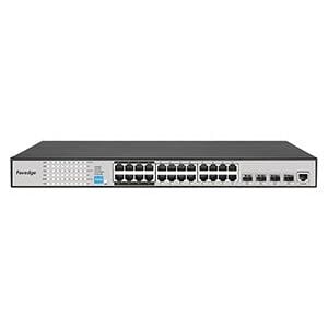 FOREDGE PS5028GT 24 PORT 10/100/1000 24 PORT POE 4X10G SFP 360W YONETILEBILIR RACK MOUNT SWITCH