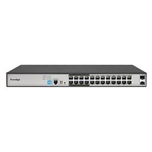 FOREDGE PS3024GS 24 PORT 10/100/1000 24 PORT POE 2 X SFP 250W YONETILEBILIR RACK MOUNT SWITCH