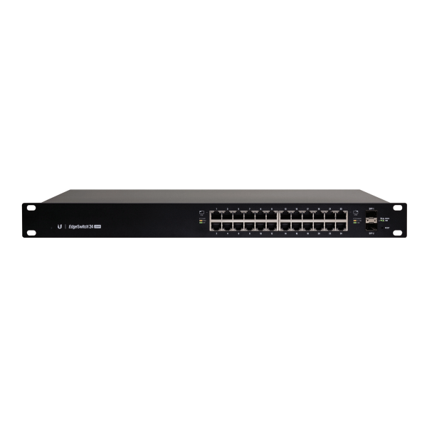 UBNT Ubiquiti EdgeSwitch ES-24-Lite 24 Port Gigabit - 2 SFP Yönetilebilir Layer 3 Switch