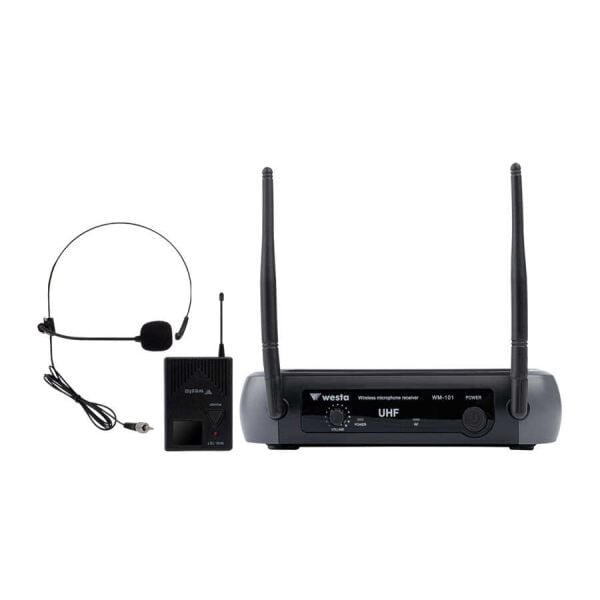 WESTA WM-101T 1 RECEIVER 1 YAKA MİKROFON SETİ