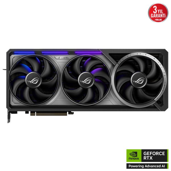 ASUS ROG-ASTRAL-RTX5080-16G-GAMING NVIDIA GEFORCE RTX 5080 16GB GDDR7 256bit  2xHDMI 3xDP RGB DLSS4 EKRAN KARTI