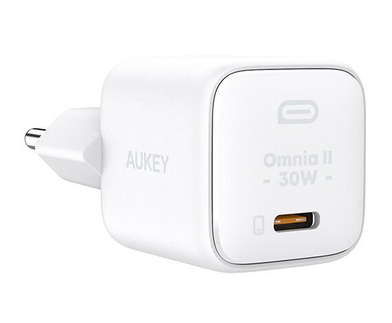 Aukey PA-B1L-WH 30W Omnia II Mini GaN Type-C PD Şarj Adaptörü