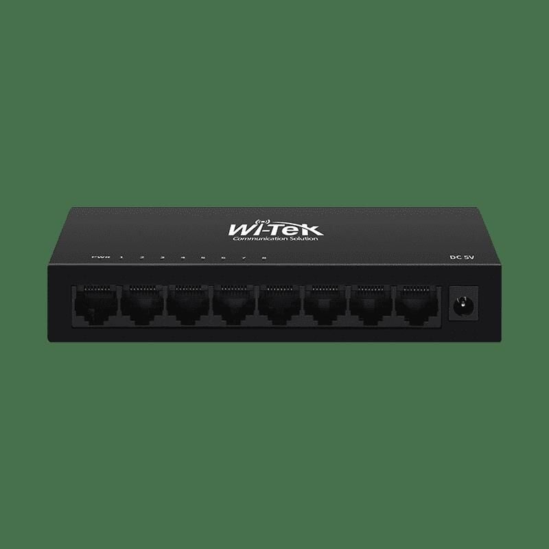WI-TEK WI-SG108(V3) 8 PORT 10/100/1000 YONETILEMEZ SWITCH METAL KASA