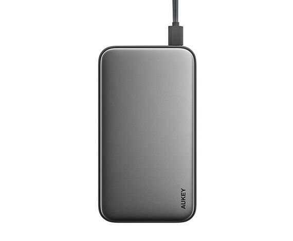 Aukey PB-Y48-GY 100W 20000 mAh PD Dahili Type-C Kablolu Powerbank