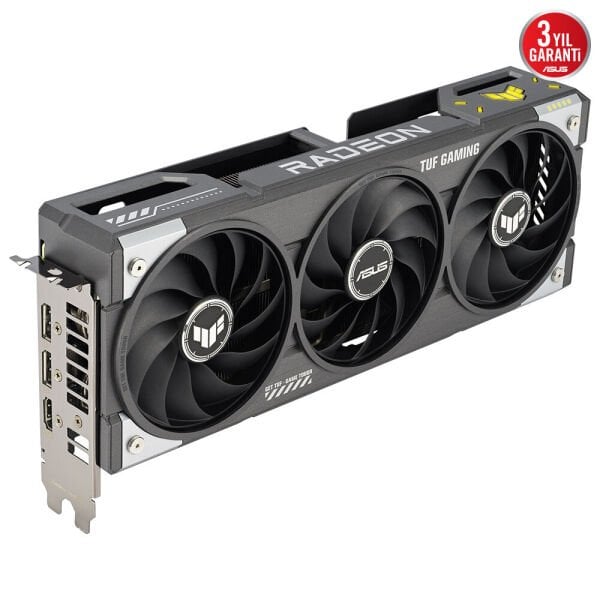ASUS TUF-RX9060XT-O16G-GAMING AMD RADEON RX9060XT 16GB GDDR6 128bit  1xHDMI 2xDP EKRAN KART