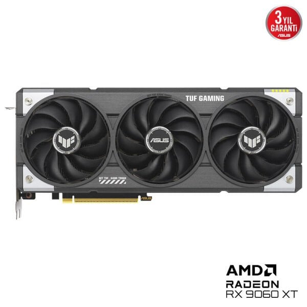 ASUS TUF-RX9060XT-O16G-GAMING AMD RADEON RX9060XT 16GB GDDR6 128bit  1xHDMI 2xDP EKRAN KART