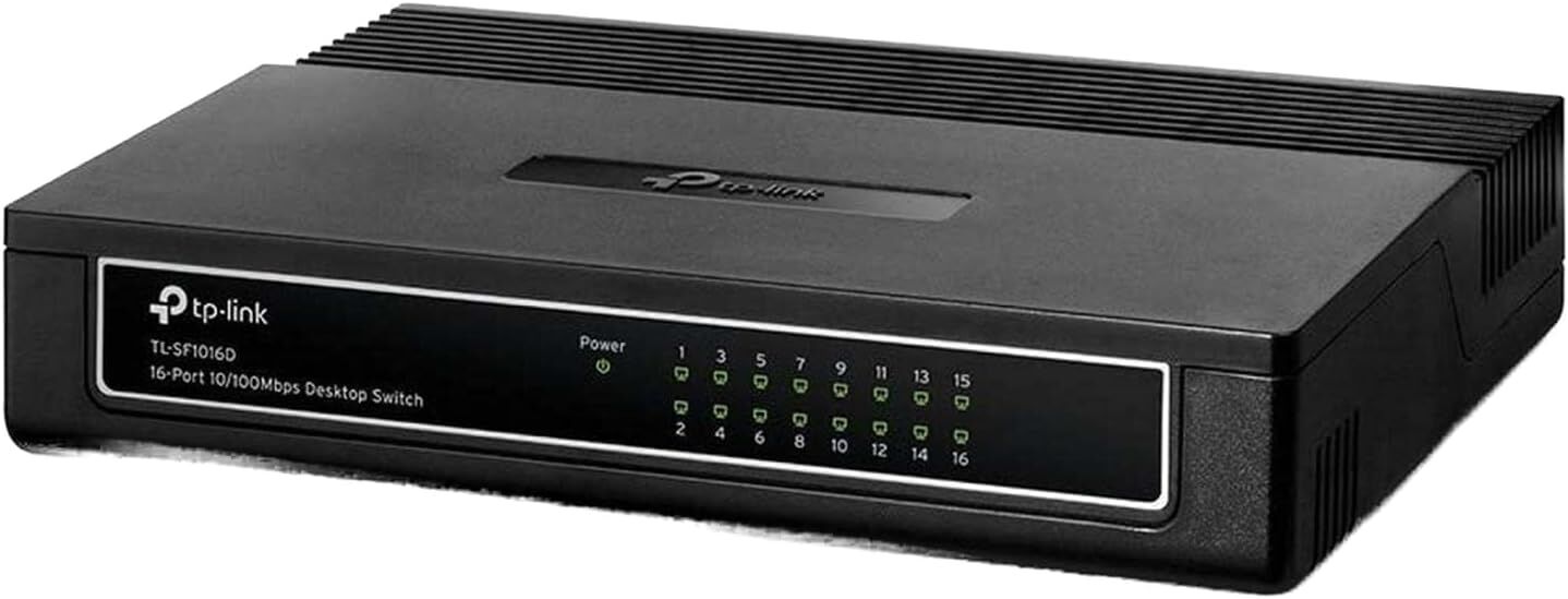 TP-LINK TL-SF1016D 16 PORT 10/100 FAST ETHERNET DESKTOP SWITCH