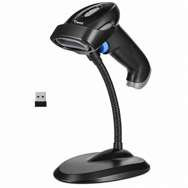 TIWOX VSK-120 WIFI+BATARYA+CRADLE+STAND KAREKOD (2D) KABLOSUZ BARKOD OKUYUCU
