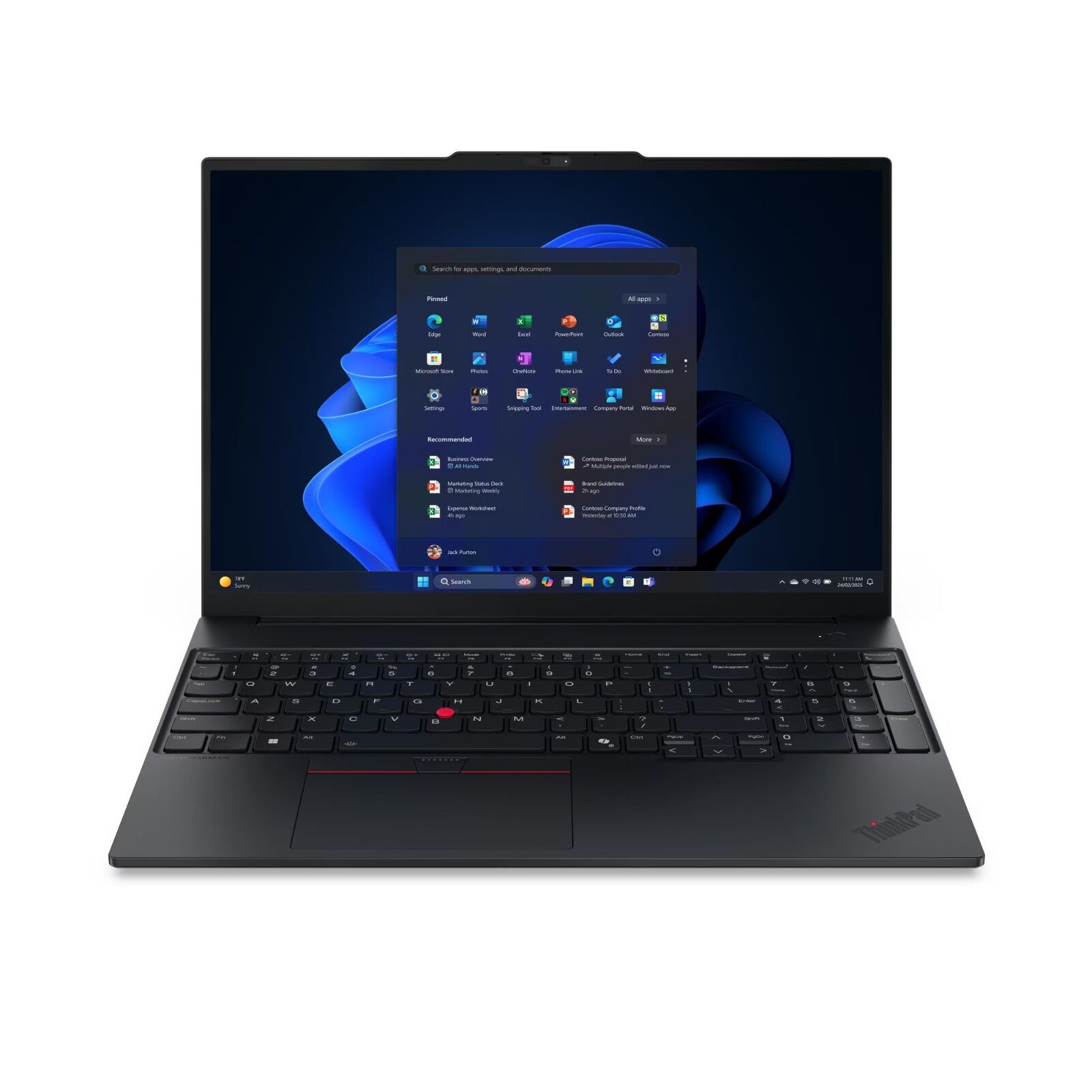 LENOVO THINKPAD E16 G3 21SR006RTX ULTRA 7 255H 16GB 512GB SSD 16'' FREEDOS NOTEBOOK
