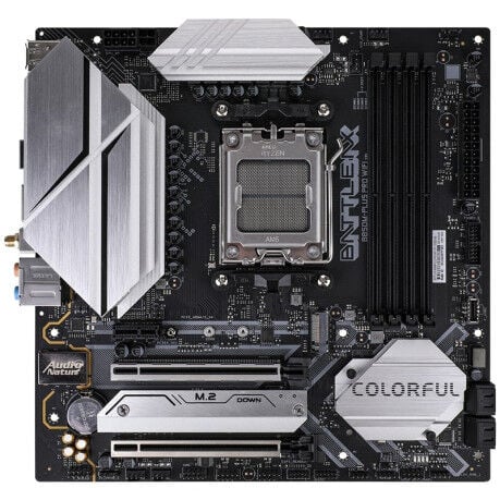 COLORFUL BATTLE-AX B850M-PLUS PRO V14 4xDDR5 HDMI+DP 16X 2xM.2 AM5 ANAKART