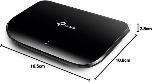 TP-LINK TL-SG1005D 5 PORT 10/100/1000 GIGABIT ETHERNET DESKTOP SWITCH