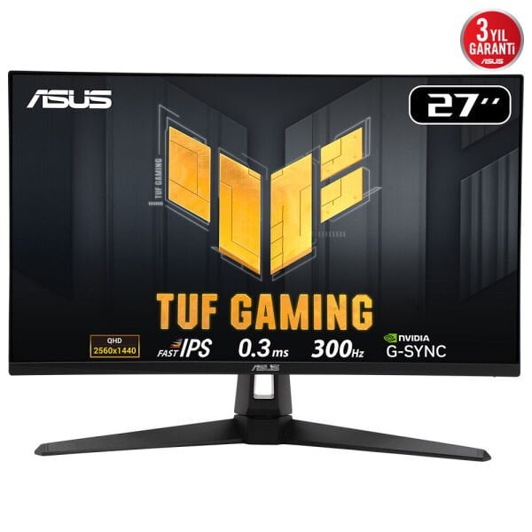 ASUS TUF GAMING VG27AQM5A 27'' 0.3MS 300Hz 2K QHD DP/HDMI/USB VESA IPS LED GAMING MONITOR
