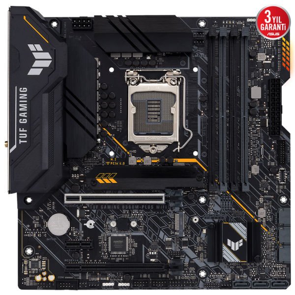 ASUS TUF GAMING B560-PLUS WIFI 4xDDR4 1xGLAN TYPE-C 2xM.2 1200Pin ANAKART