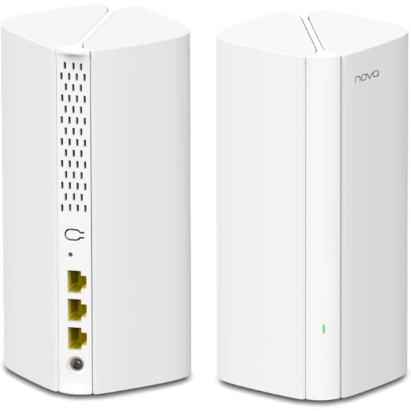 TENDA NOVA MX12 (2-PACK) AX3000 2976 MBPS 2.4 GHZ & 5 GHZ MESH WIFI 6 INDOOR ACCESS POİNT/ROUTER