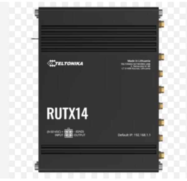 Teltonika RUTX14 LTE CAT12 Endüstriyel Hücresel Router