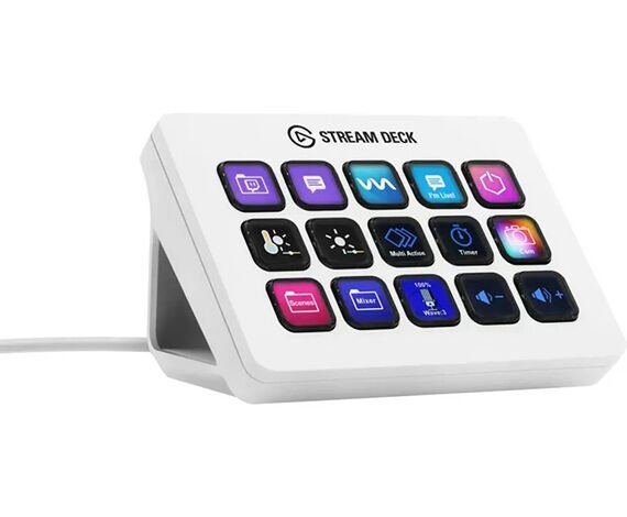 CORSAIR 10GBA9911 Elgato Stream Deck MK.2 White