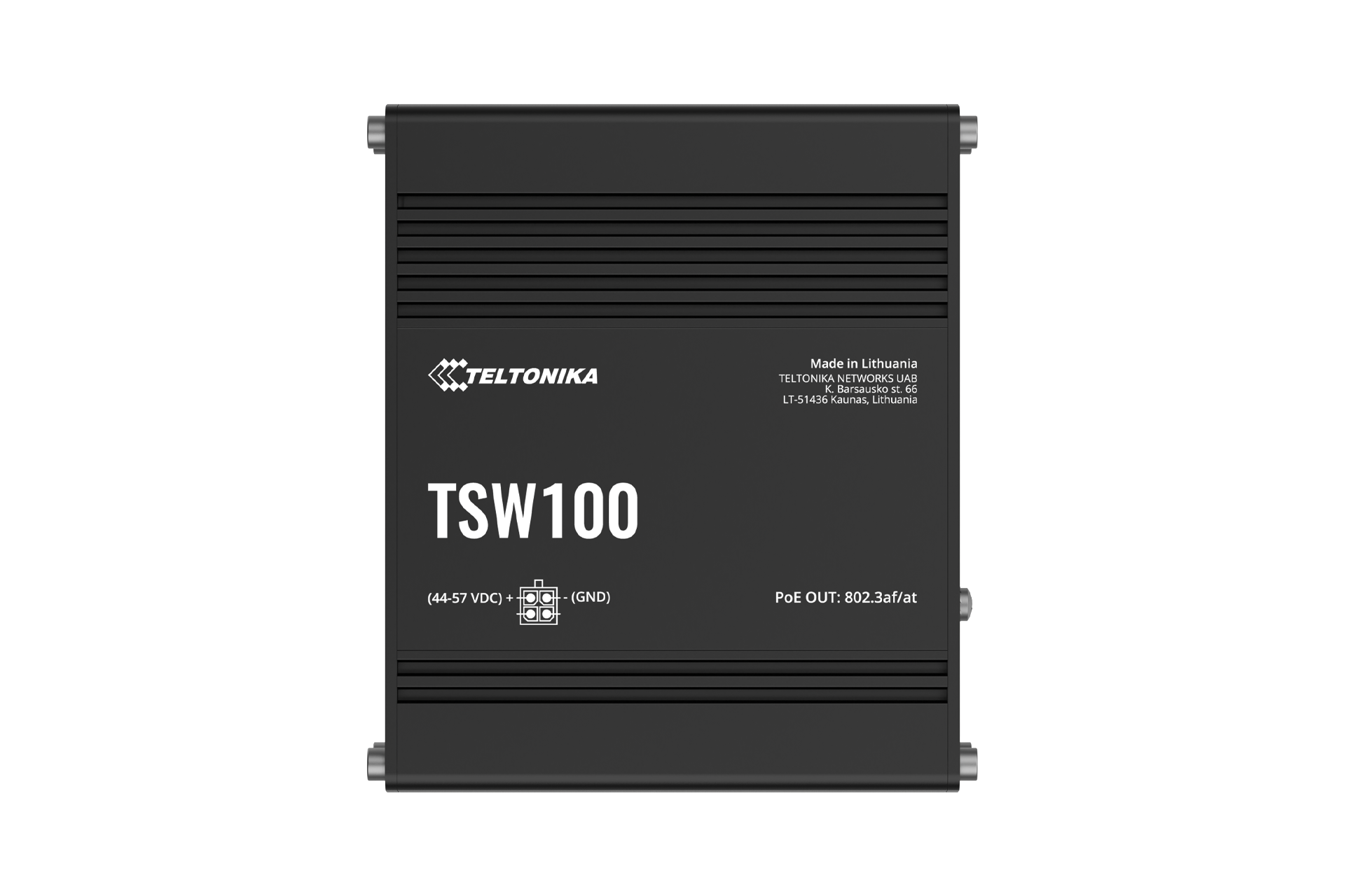 Teltonika TSW100 4 Port Yönetilmez PoE Switch
