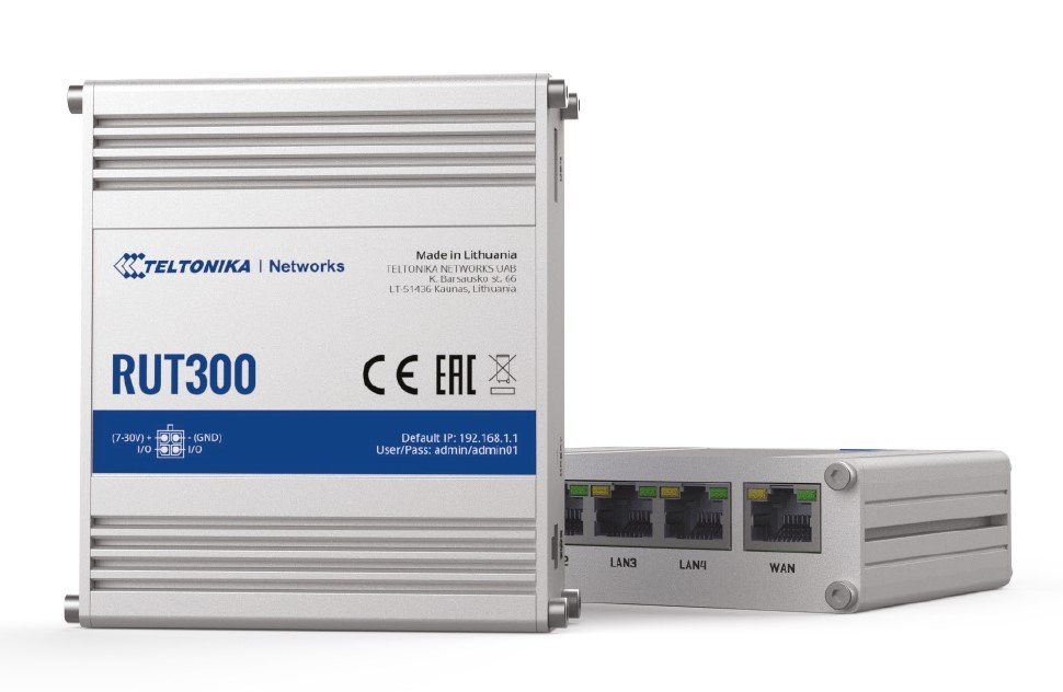Teltonika TE-RUT300 Industriyel Etnernet Router