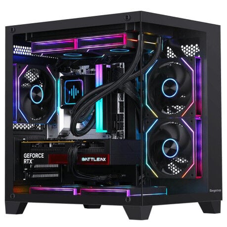 SEGOTEP U502 550W 80+ 3x ARGB FAN MICRO ATX 1xUSB 3.0 / 1xUSB 2.0 SİYAH KASA