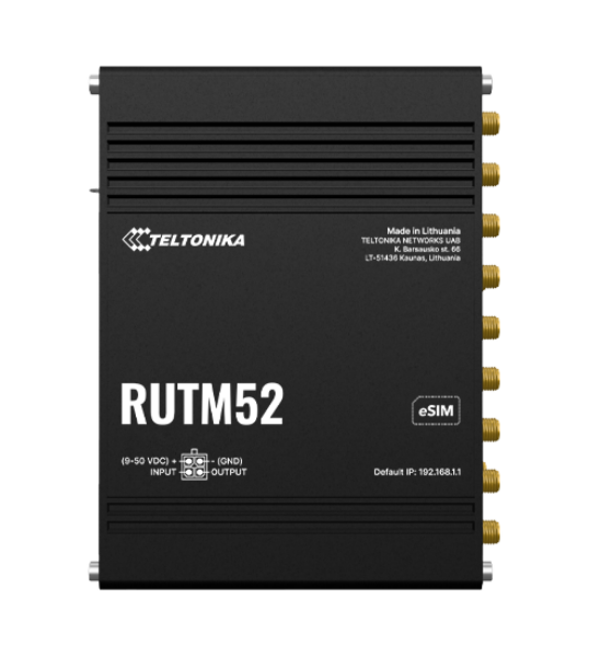 Teltonika TE-RUTM52 Endüstriyel 5G Router