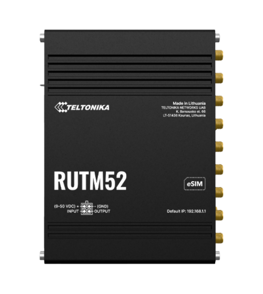 Teltonika TE-RUTM52 Endüstriyel 5G Router