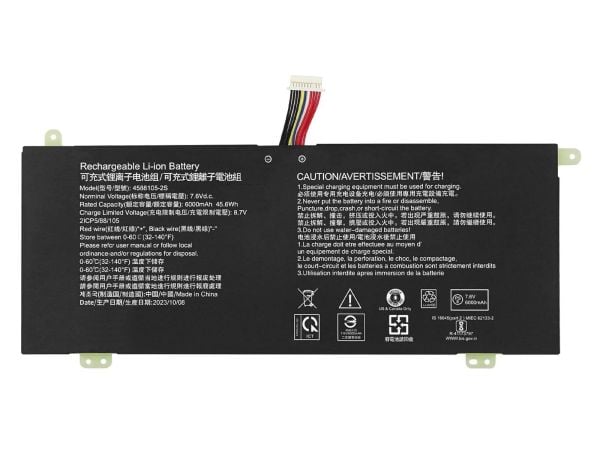 RETRO Toshiba Dynabook Satellite Pro C40-G, 4588105-2S Notebook Bataryası