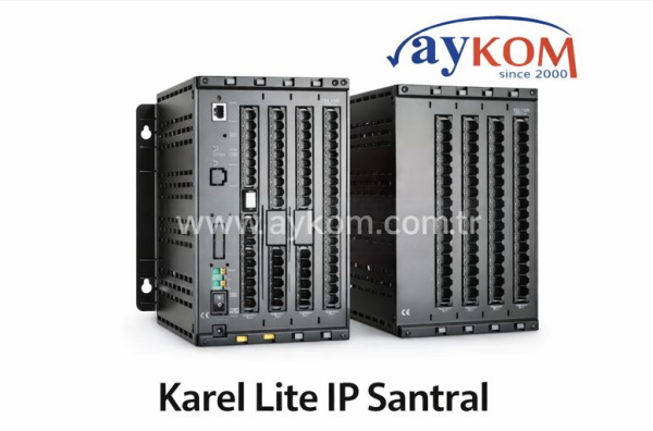 Karel Lite 8/48 Kapasite Hibrit Telefon Santralı