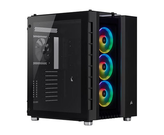 CORSAIR CASE - CC-9011168-WW CRYSTAL 680X RGB KASA SİYAH