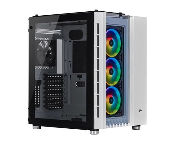 CORSAIR CASE - CC-9011169-WW CRYSTAL 680X RGB Wh.