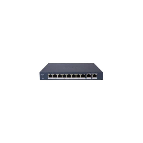 HIKVISION DS-3E1310P-EI/M 8 PORT 10/100 8 PORT POE+ 2 PORT UPLINK 60W YONETILEMEZ SWITCH