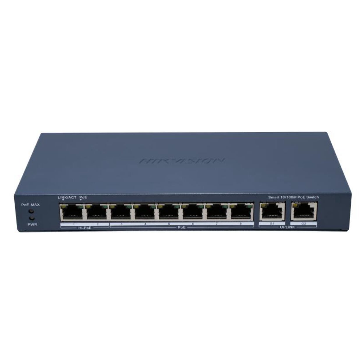 Hikvision DS-3E1310P-EI/M 8 Port PoE+ Switch 60W