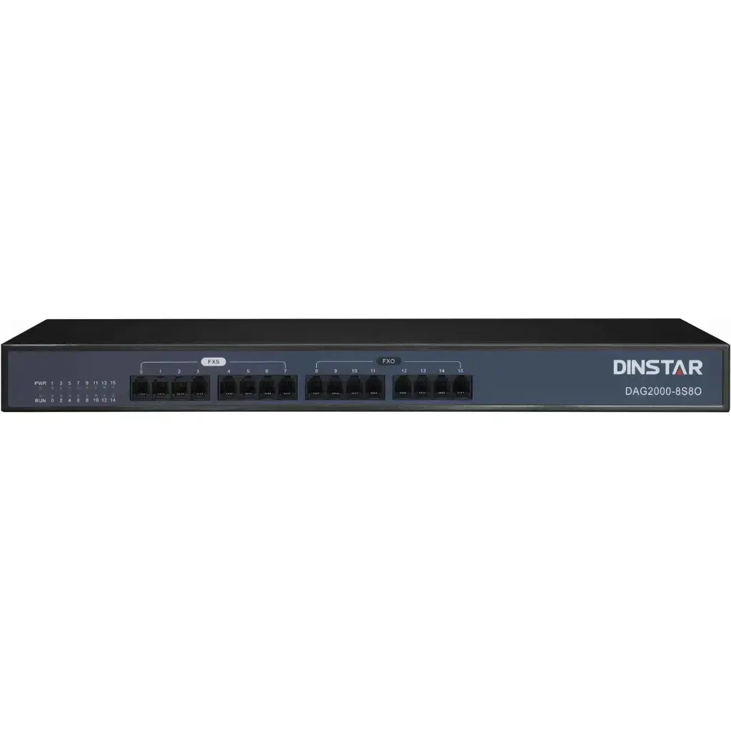 Dinstar DAG1000-8S8O Voip Gateway