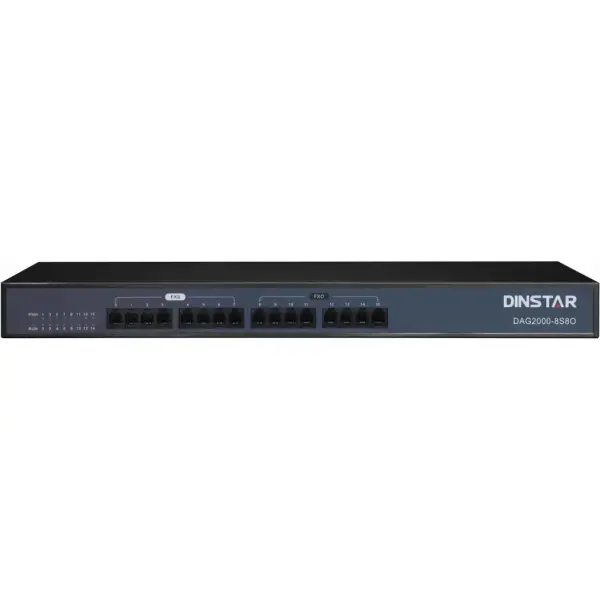 Dinstar DAG1000-8S8O Voip Gateway