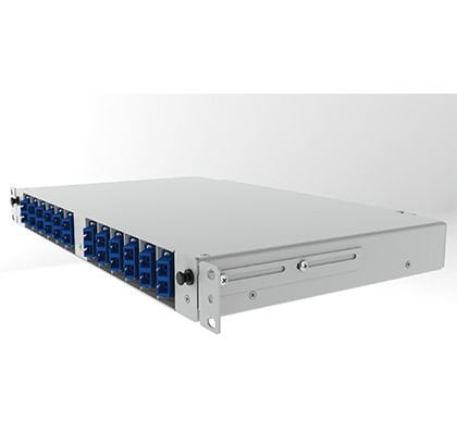 ZE-RPA12SCD-CC SC Açılı Rack Tipi Fiber Optik Patch Panel