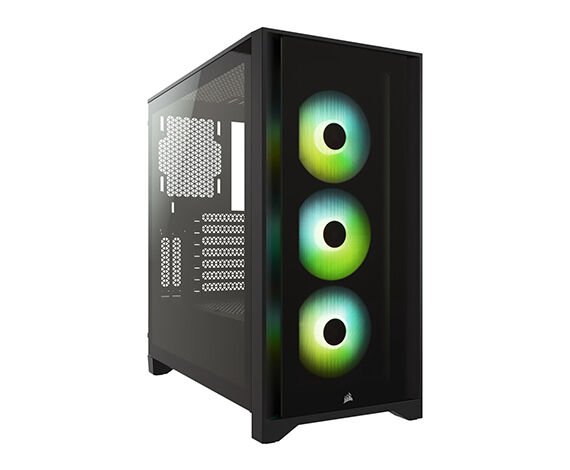 CORSAIR CASE - CC-9011204-WW 4000X RGB MID TOWER KASA SİYAH