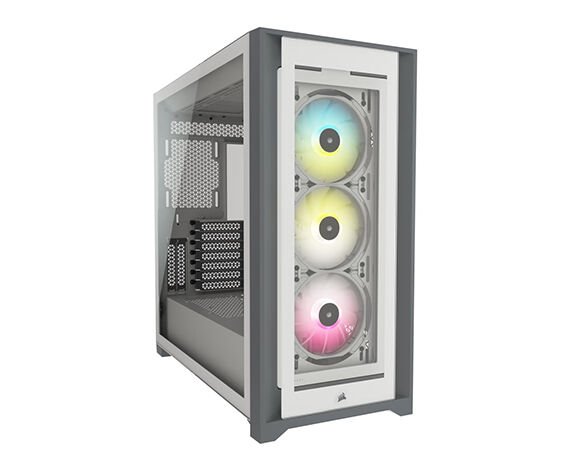 CORSAIR CASE - CC-9011213-WW 5000X RGB MID TOWER KASA BEYAZ
