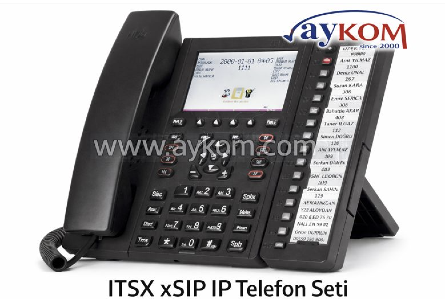 Telesis ITSX xSIP IP Telefon Seti
