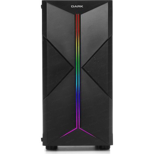DARK X-FORCE 500W 3x12CM RGB FAN ATX PENCERELİ 2xUSB2.0/1xUSB3.0 SİYAH GAMING KASA DKCHXFORCE500